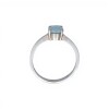 Anillo Solitario-Plata 925-Piedra Agua Marina-AN3674 conpiedra