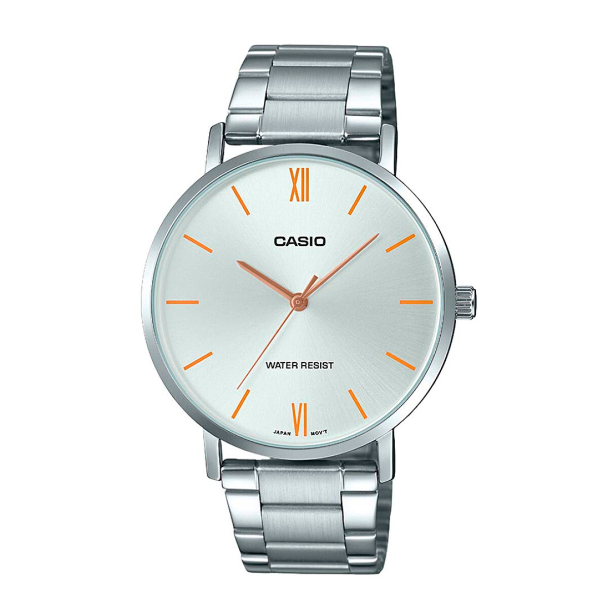 Reloj CASIO MTPVT01D-7BUDF en Acero Plateado Esfera 40mm 