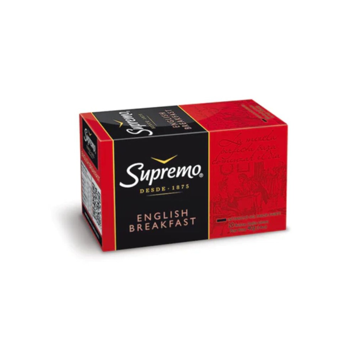 Té English Breakfast Supremo 20 Unidades 