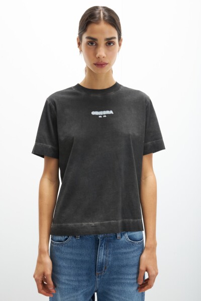 REMERA CLOUD Negro