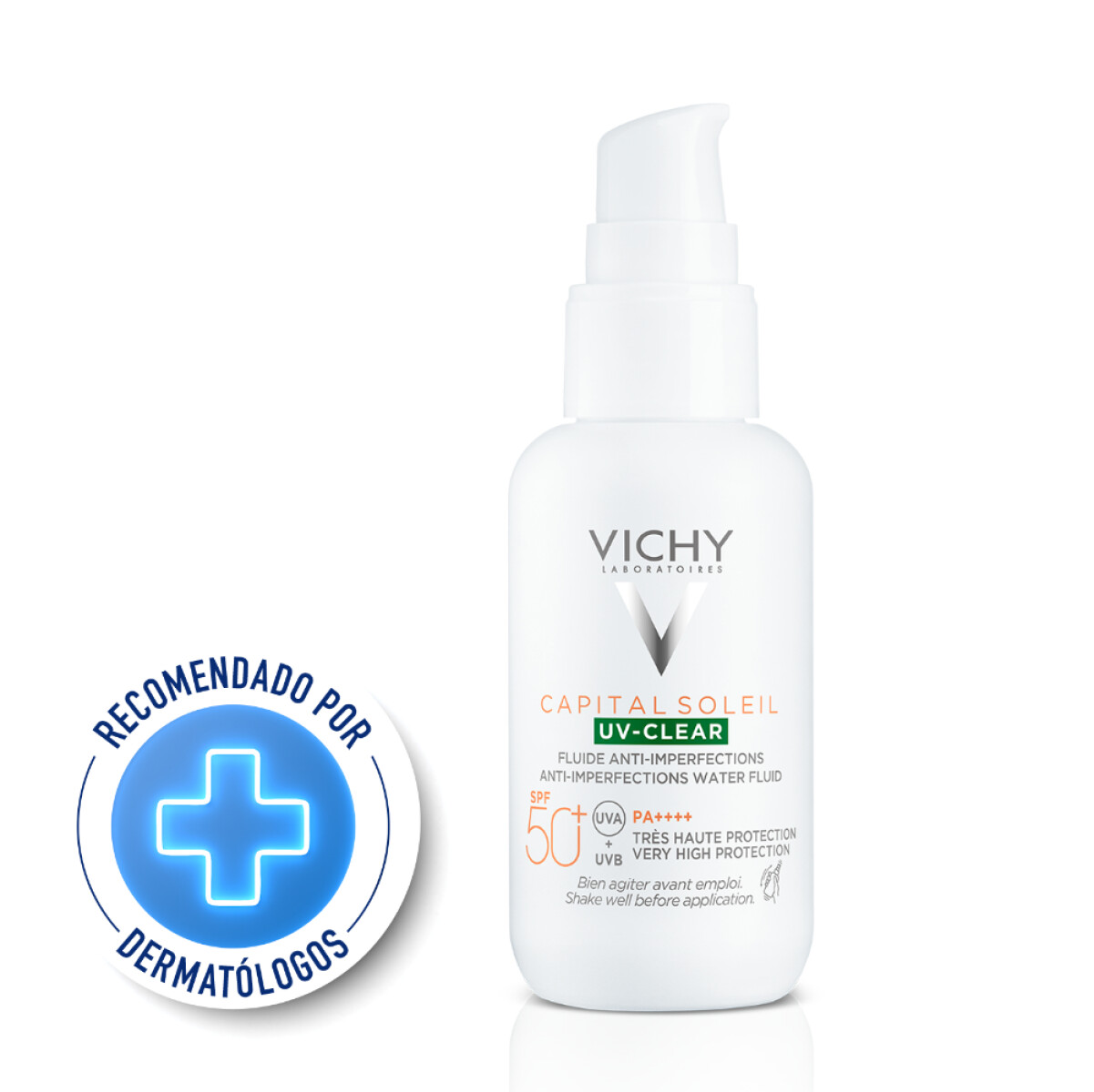 Protector Solar Vichy Cap. Soleil Uv Clear Spf50. 40ml. 