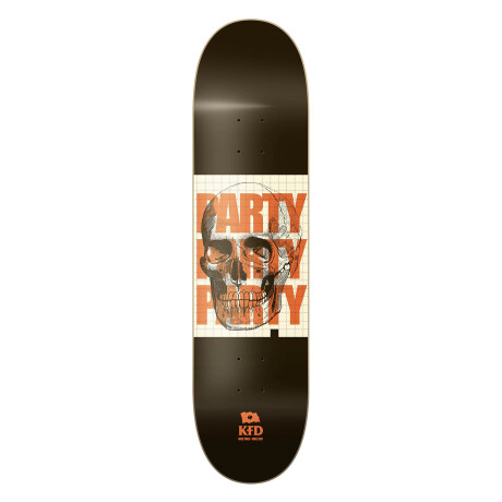 Deck KFD Premium - Party Red 8.25" (Sólo Tabla · Lija Incluída) Deck KFD Premium - Party Red 8.25" (Sólo Tabla · Lija Incluída)