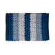 Alfombra De Baño Amalfi Antideslizante Estampada 40x60cm Celeste
