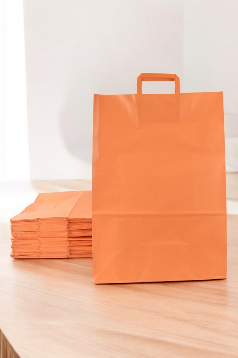 Pack x 50 - bolsa 34x17x48 cm - NARANJA 