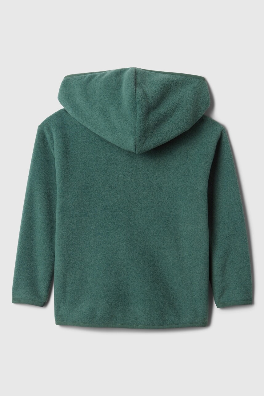 Canguro Polar Con Cierre Logo Gap Toddler Niño Moores Green