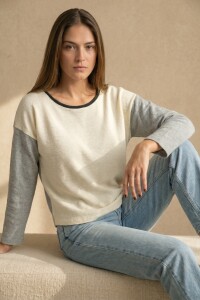 Sweater Gris Melange