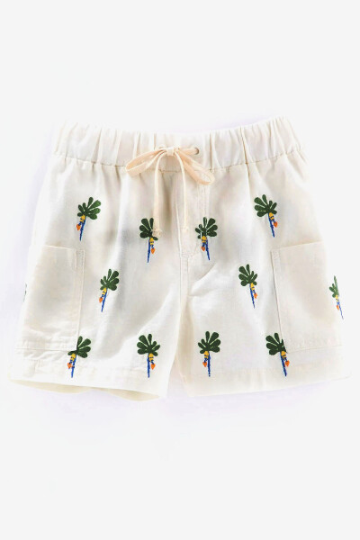 Short niño Blanco