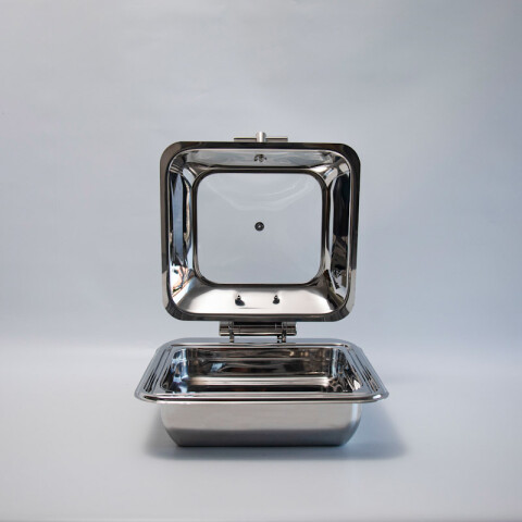 Chafing Dish Cuadrado 6,5 litros Volf de Acero Inoxidable Chafing Dish Cuadrado 6,5 litros Volf de Acero Inoxidable
