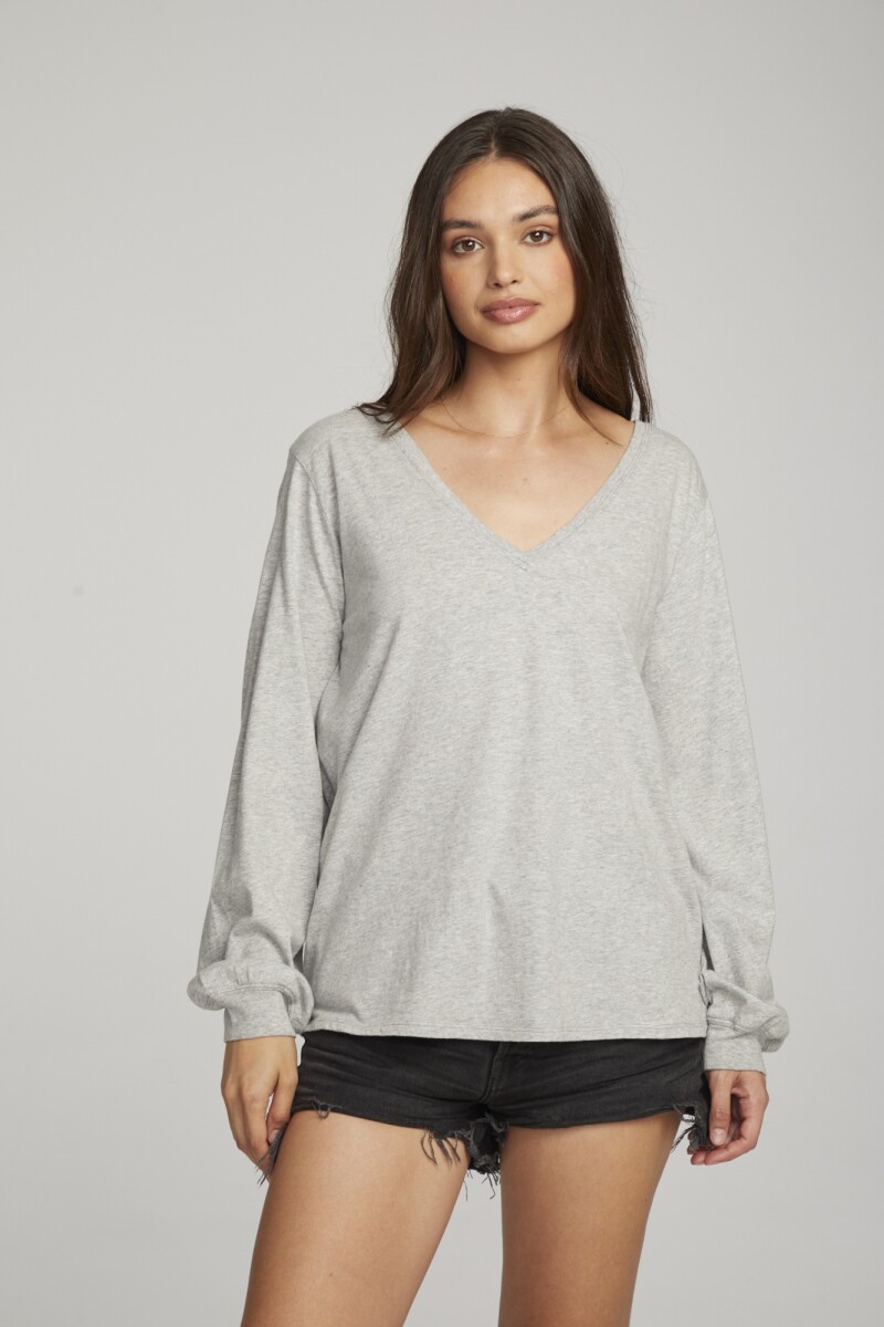 BUZO COTTON JERSEY Gris