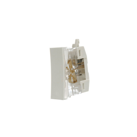 Módulo int. unipolar 10A 250V bianco reale Silight SK3101