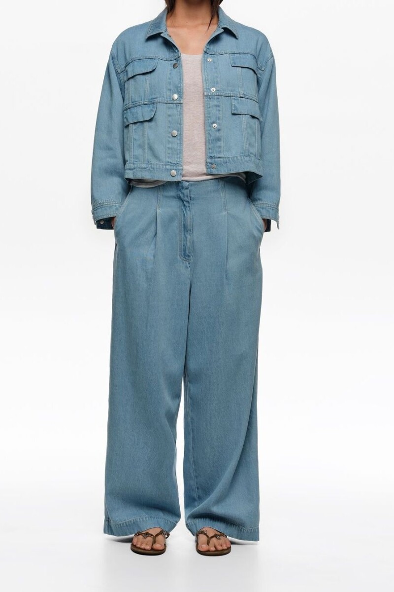 JEAN RECTO Azul