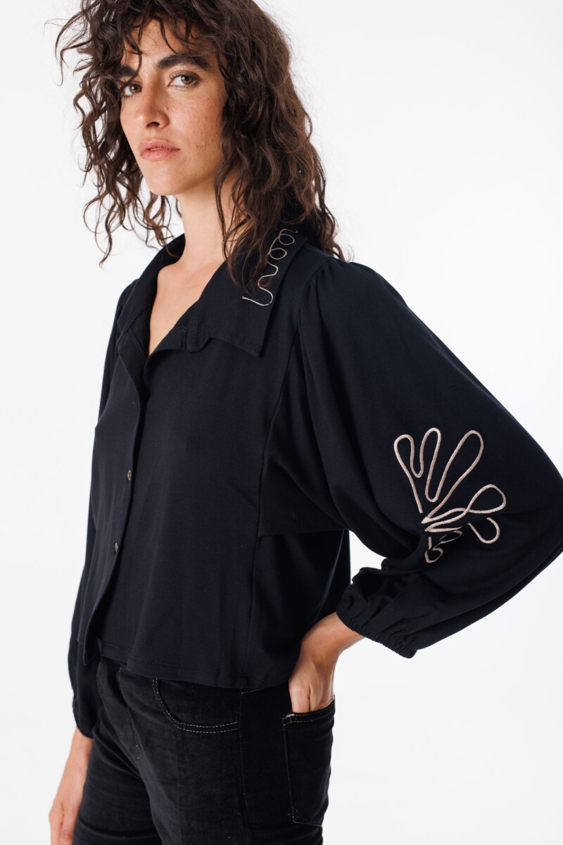 Camisa Aisling - Negro 