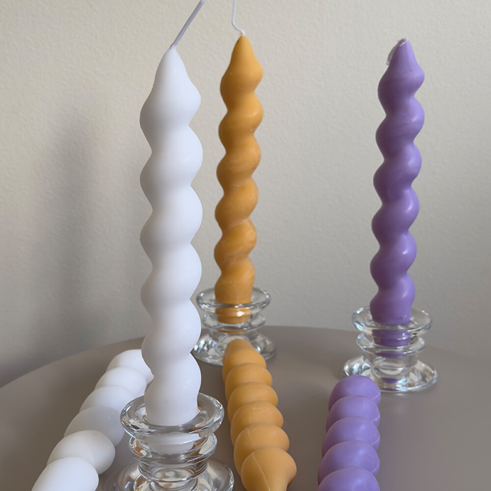 Set dos vela & candelabro Set dos vela & candelabro