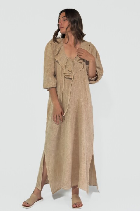 VESTIDO FAENZA Camel