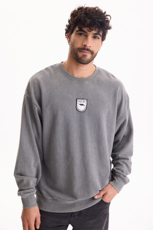 Buzo Joy Gris