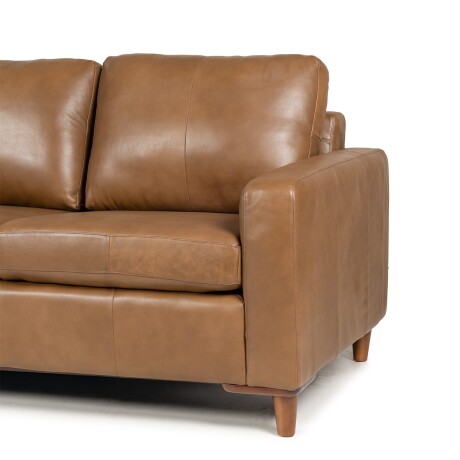 Rinconera Sevilha - Cuero Natural - Chaise Izquierdo 1015 (Capuccino)