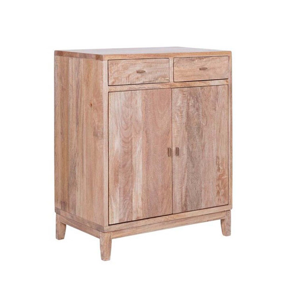 APARADOR 2P MADERA NATURAL-BEIGE MANGO