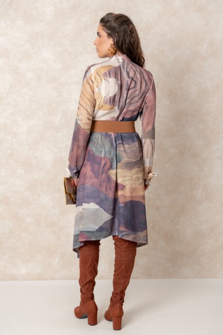 VESTIDO TUNICA OKSANA Ocre