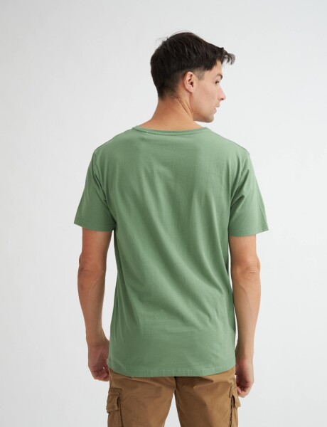 Remera básica New Laucha 23 Verde
