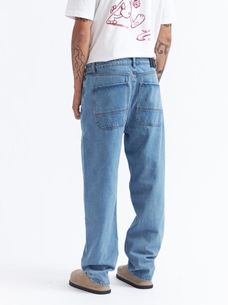 JEAN BARI AZUL CLARO