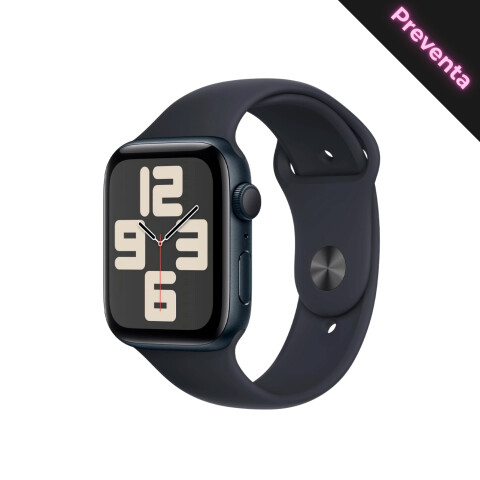 Apple Watch SE (2ª Gen) 44mm Midnight Aluminio Sport Band - M/L Apple Watch SE (2ª Gen) 44mm Midnight Aluminio Sport Band - M/L