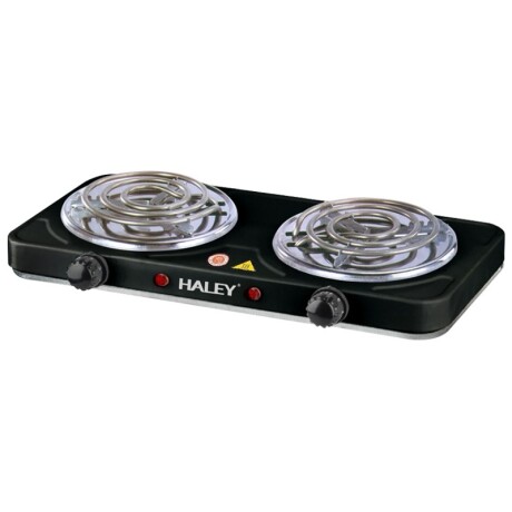 ANAFE ELÉCTRICO 2000W Anafe Electrico Doble 1000W x 2 Negro