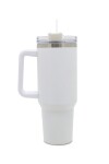 Vaso térmico doble capa acero 1200ML Blanco