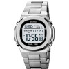 Reloj Skmei 2004SIWT Digital Unisex Plateado con Pantalla Blanca Plateado