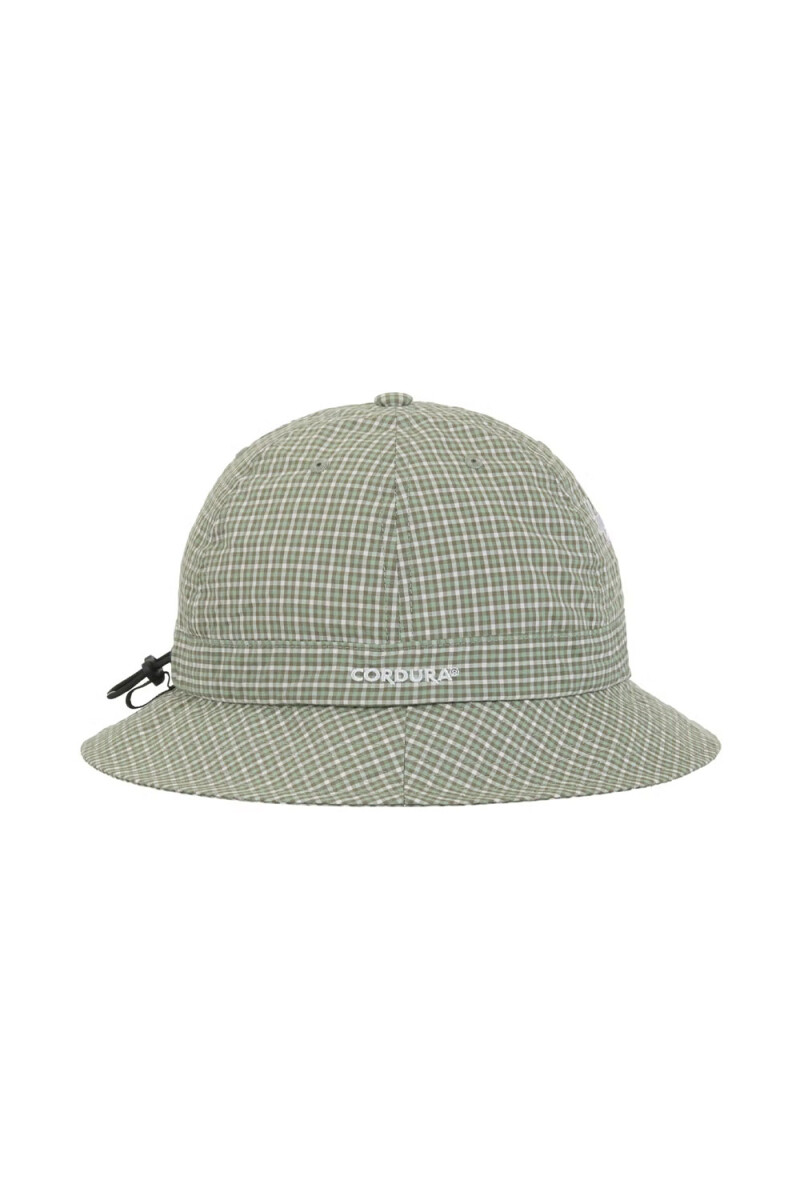 CORDURA PLAID BELL HAT Verde