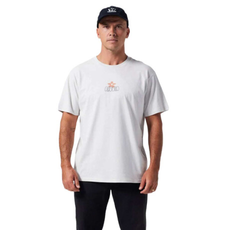 Remera Rivvia Flower Map Blanco