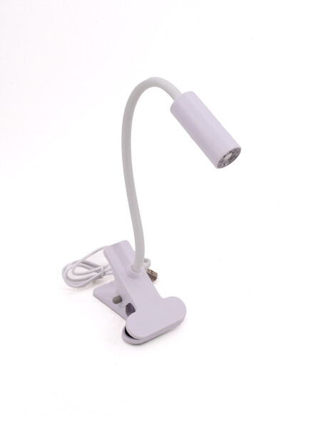 LAMPARA LED PORTATIL LIL CON PINZA BLANCO