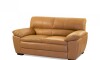 Sillón 100% Cuero - 2 Cuerpos Premium Camel