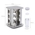 Especiero Giratorio 12 Frascos Vidrio Para Condimentos Cocina Acero Inoxidable Imback Especiero Giratorio 12 Frascos Vidrio Para Condimentos Cocina Acero Inoxidable Imback