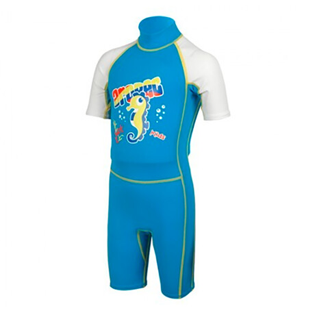 Aropec - Traje de Lycra con Flotador Incluido para Surf para Niño Seahourse DS-L12C-NBR - 8. 001
