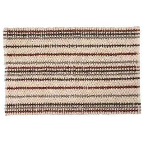 Alfombra baño SUNDBORN 60x90 rayas peso: 0.878