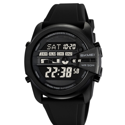 Reloj Skmei 2442BK digital unisex en resina negra Reloj Skmei 2442bk Digital Unisex En Resina Negra