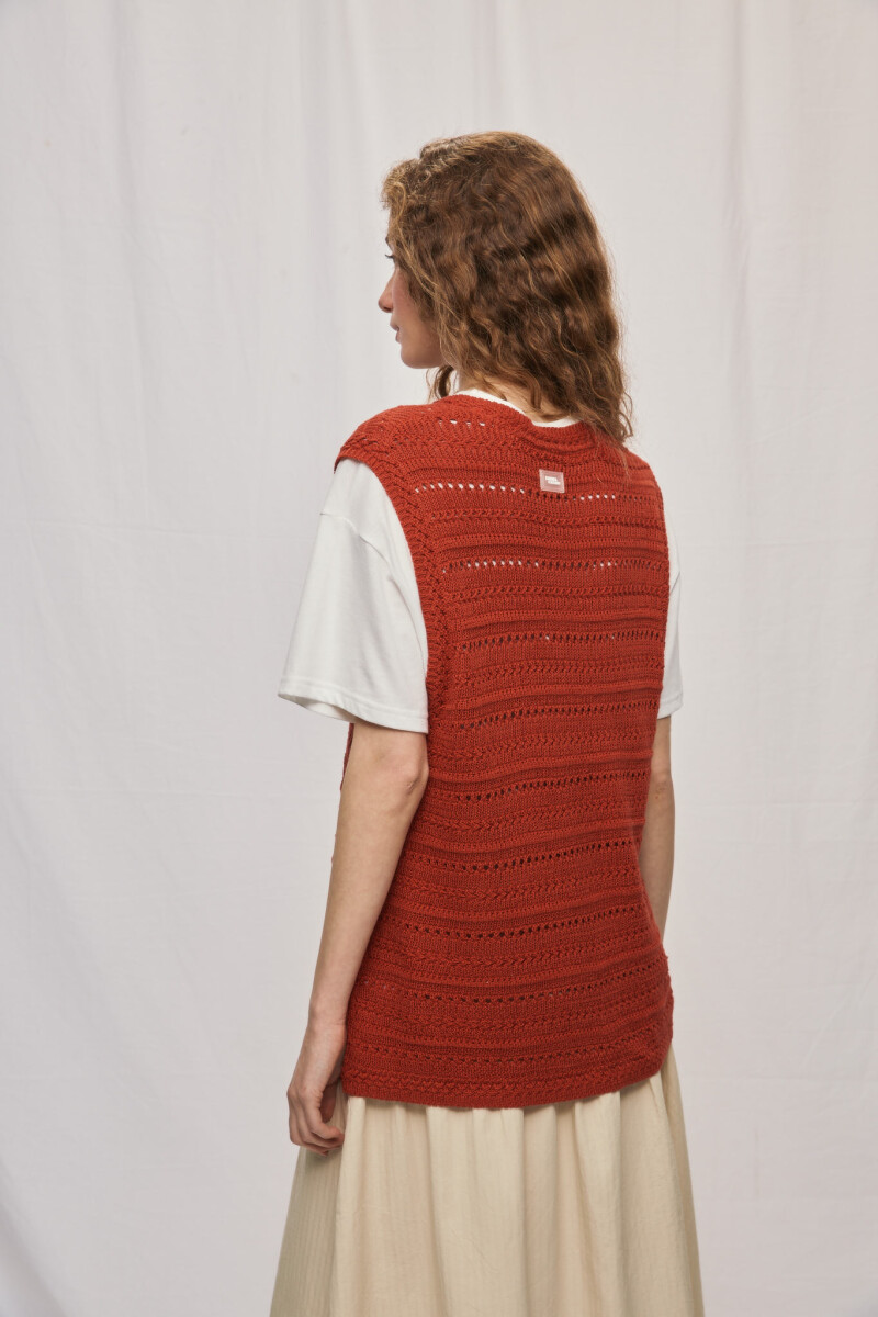 CHALECO IMAN Rojo