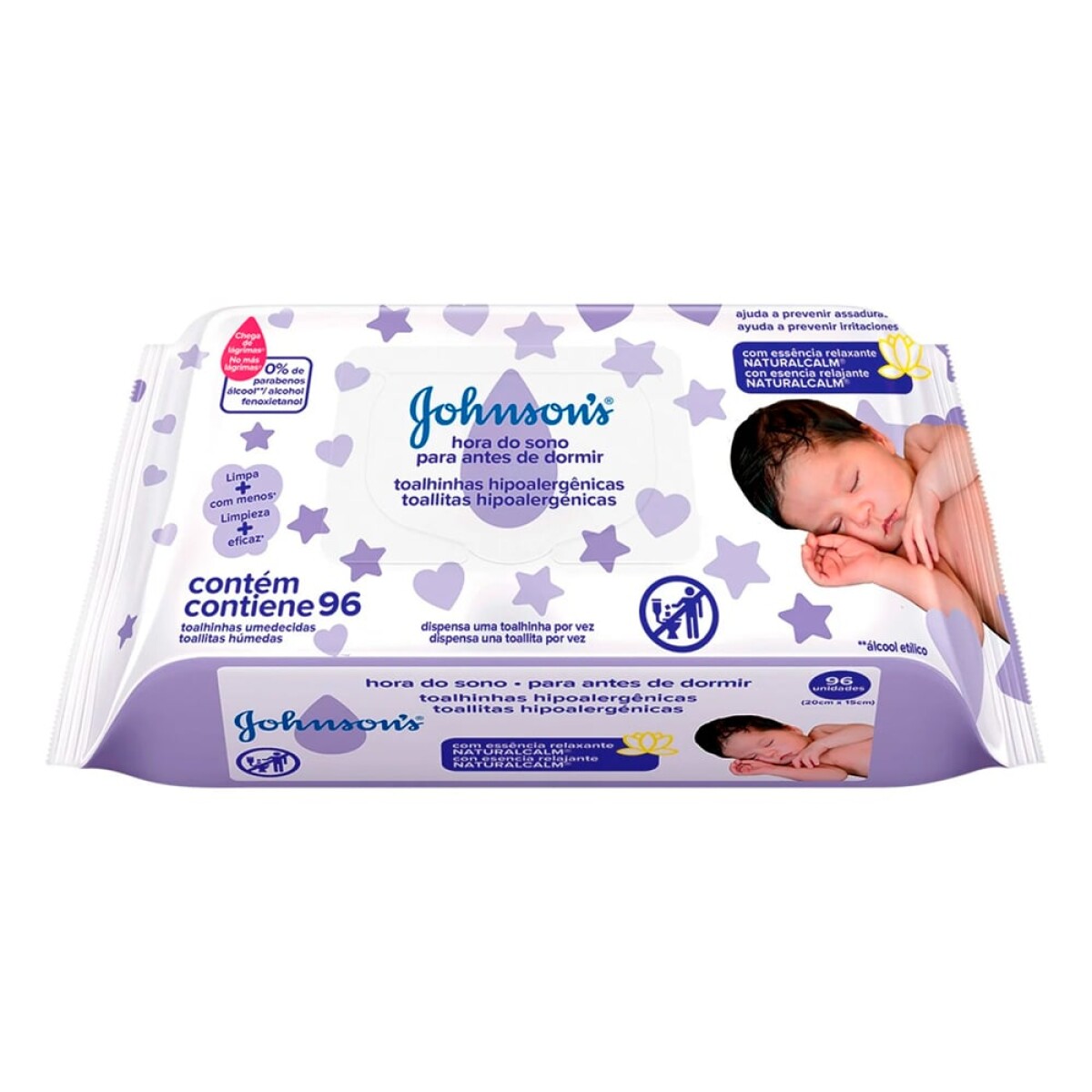 Toallitas húmedas dulces sueños x96 – Johnson’s 