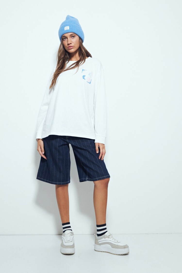 REMERA YELLOWSTONE Blanco