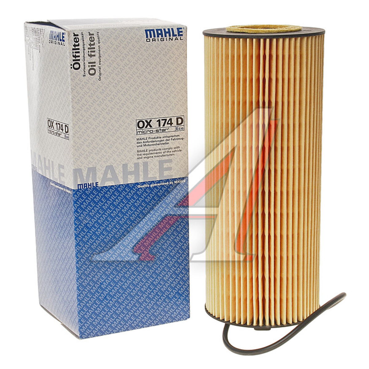 FILTRO ACEITE MERCEDES BENZ ECOLOGICO ATEGO AXOR MAHLE 