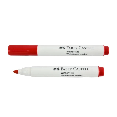 MARCADOR PIZARRA FABER ROJO MARCADOR PIZARRA FABER ROJO
