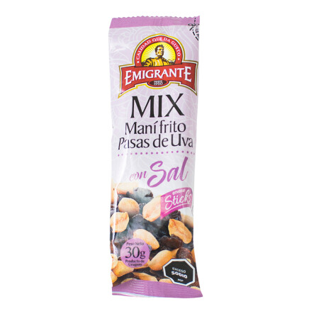 Stick Mix Emigrante Maní con Sal y Pasas 30G 001