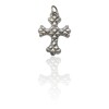 Dije Cruz-Plata 925 inflada-Sin piedra-CP3179 Sinpiedra
