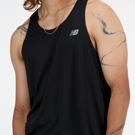 Musculosa New Balance - RUN SINGLET - MT41220BK BLACK