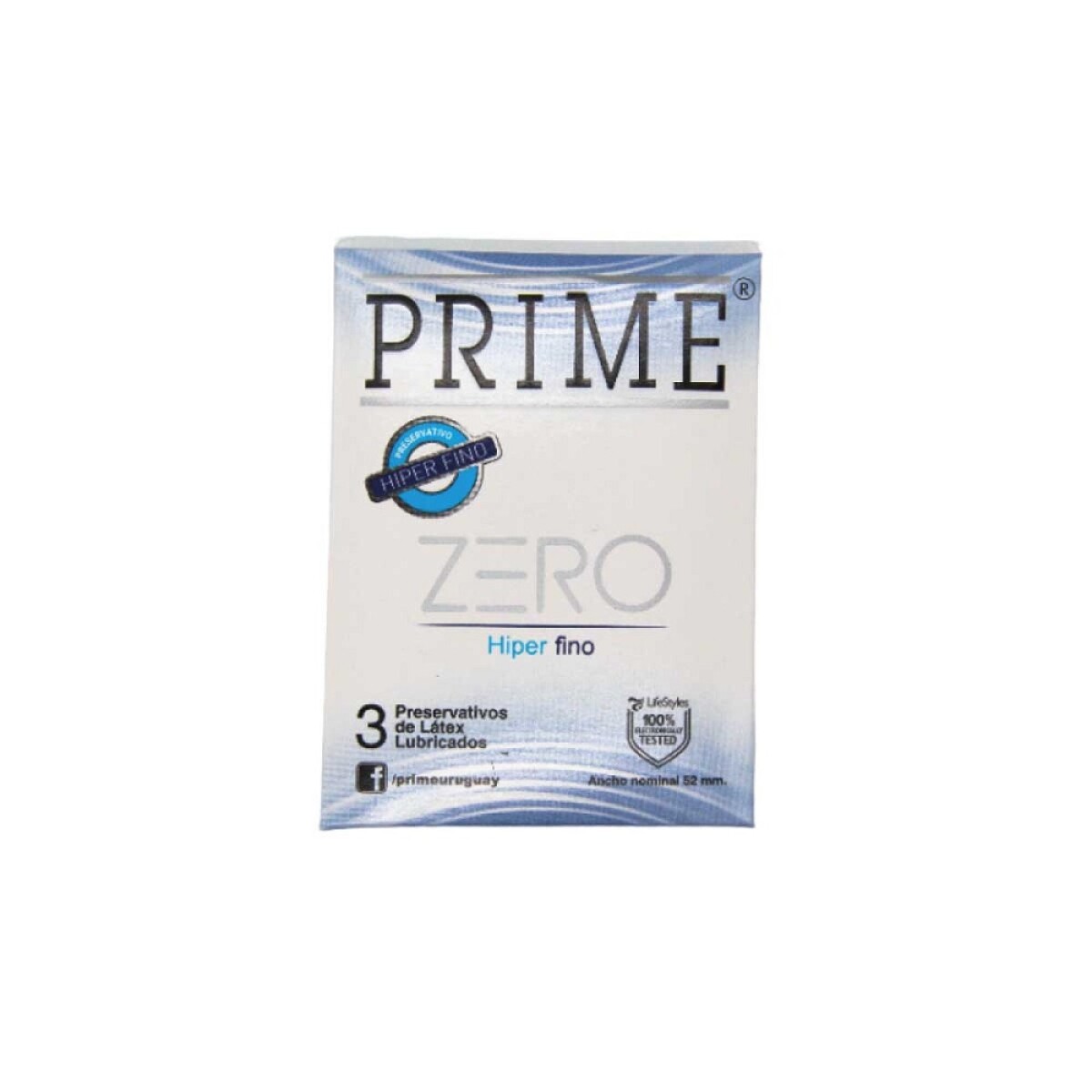 Preservativo Prime Zero Máxima Sensibilidad 3 Uds. 