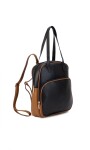 MOCHILA CLARA NEGRO Y SUELA