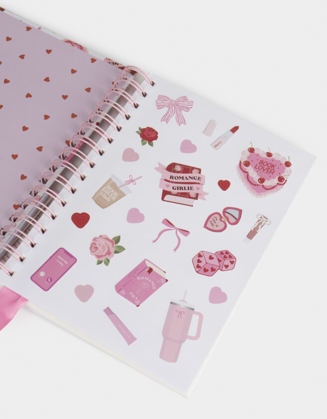 Anotadores Cuadernos y Memos Estampados Cuaderno A5 "in My Romance Era" - Combinacion Multicolor