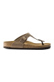 Sandalia Gizeh Oiled Leather - Regular Brown