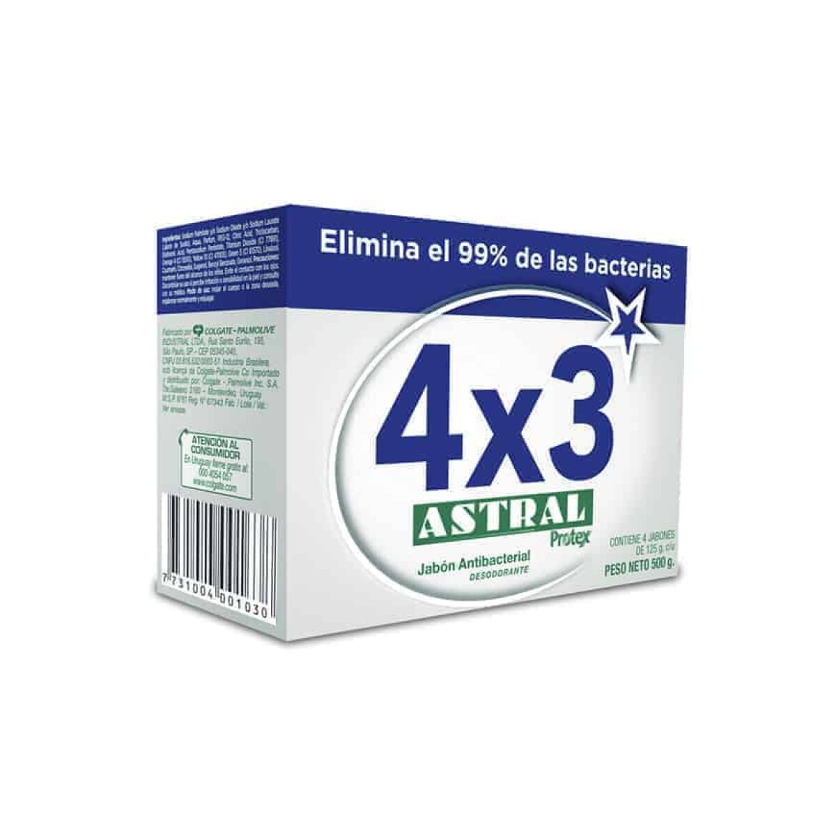 Astral Jabon Plata Pack 4X3 