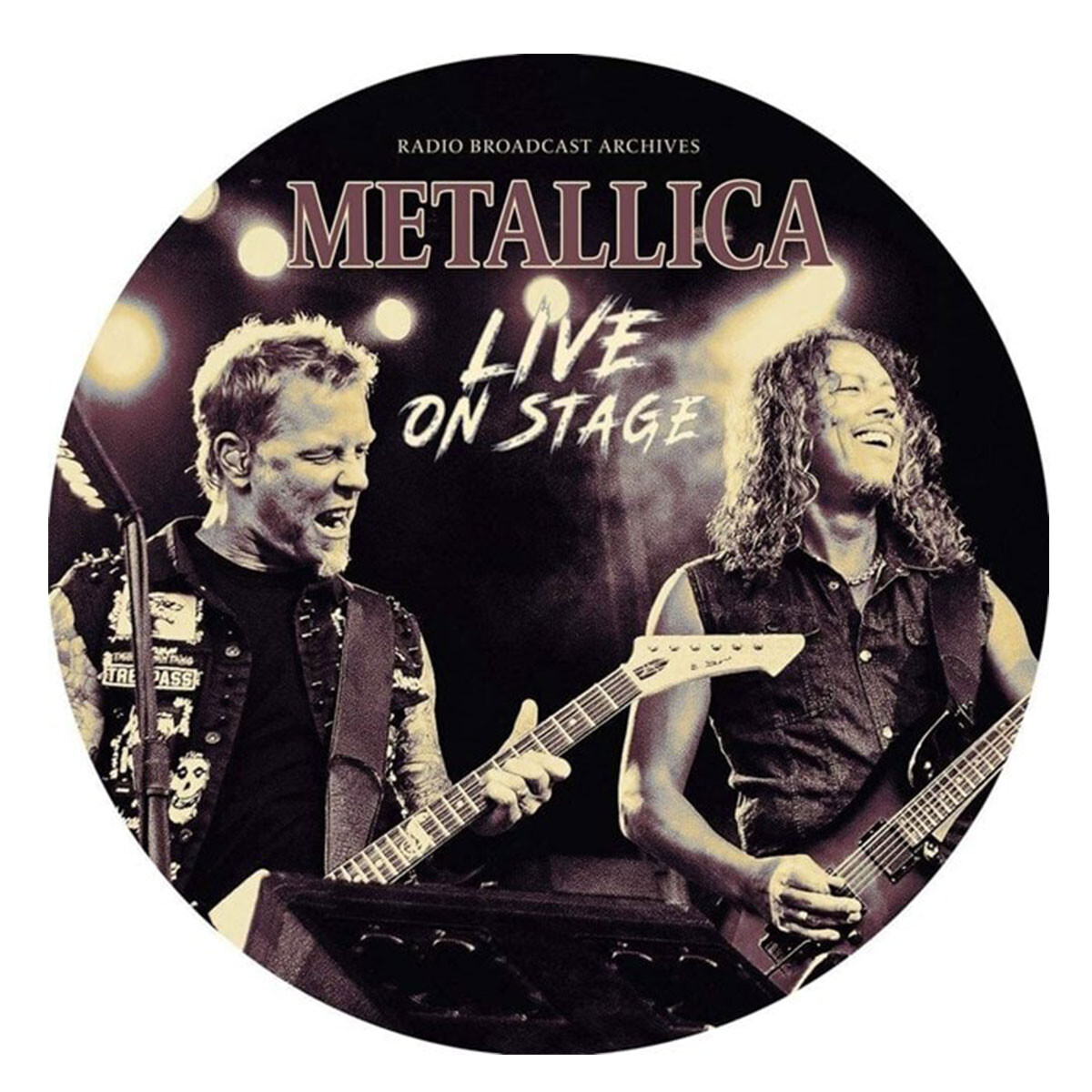(l) Metallica - Live On Stage (picture Disc) 12"""""""" - Vinilo 